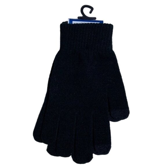 WE Texting Touchscreen Gloves Winter Warm Stretch Knit Women Men Black OS Unisex - Picture 8 of 15